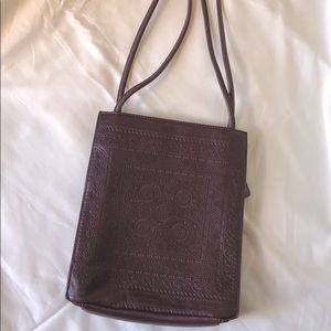 Brown Decorative Satchel